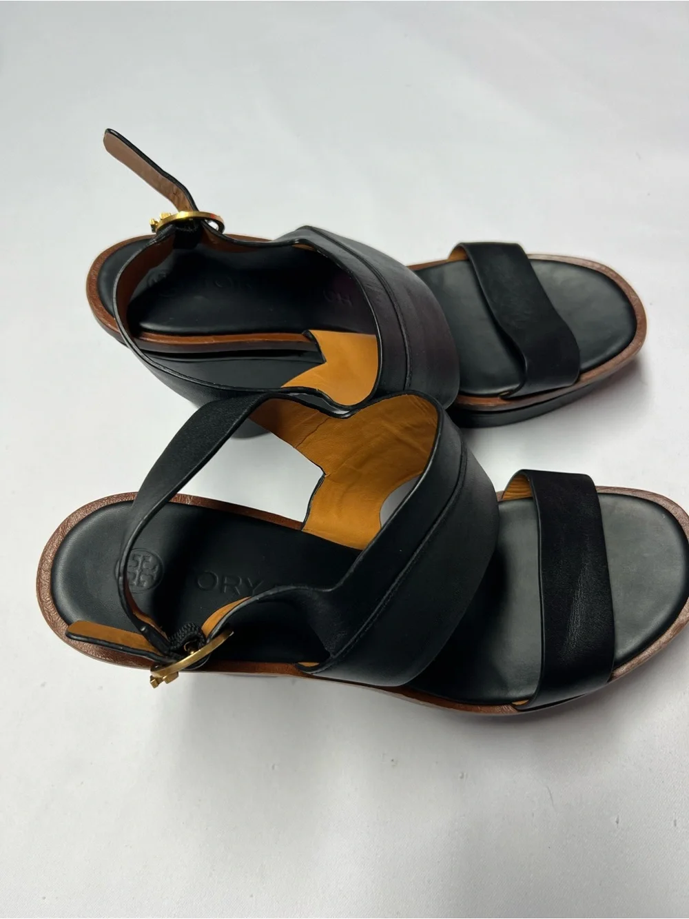 Tory Burch Selby wedge sandals 9M